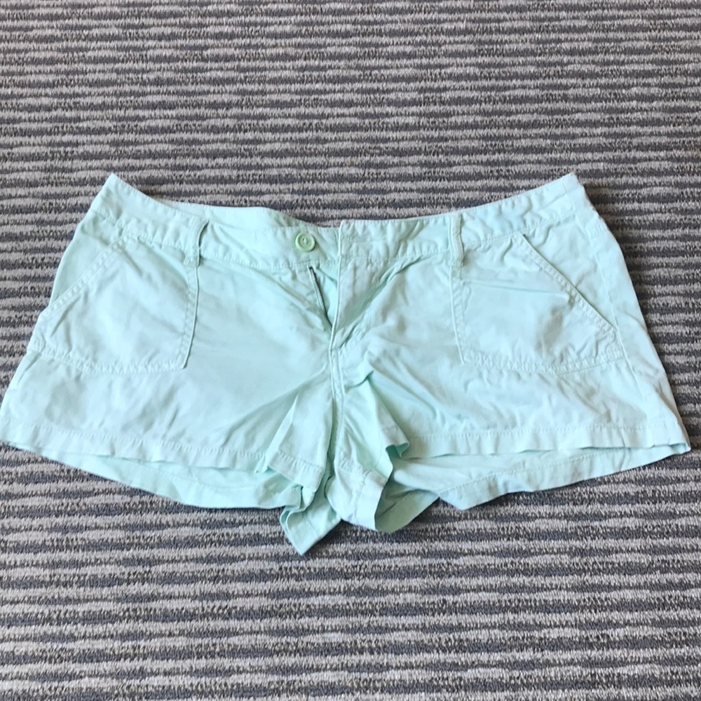 Mint shorts